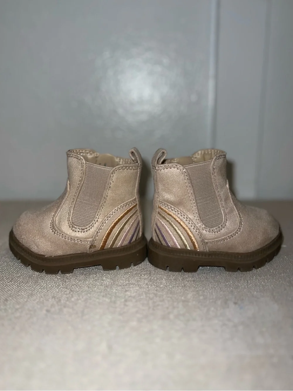 Wonder Nation Infant Girls’ Chelsea Boots